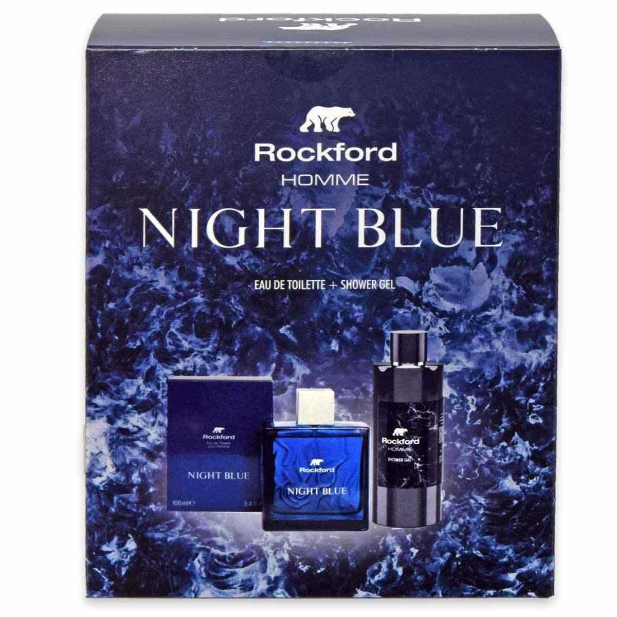 Rockford nightblue: edt 100 ml + showergel 250 ml