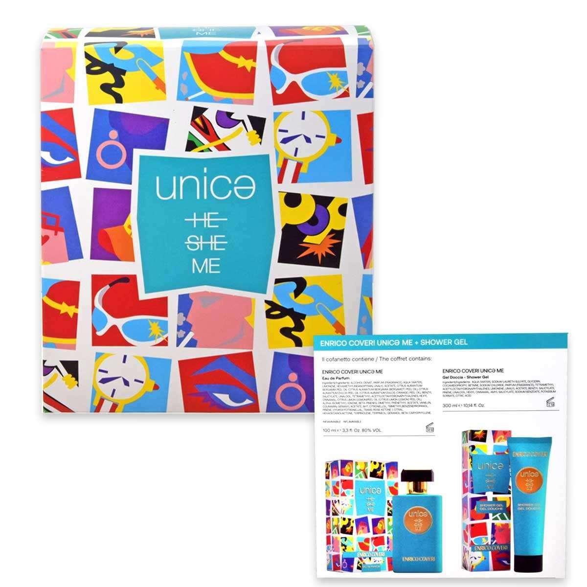 Enrico coveri unic? me edp 100 ml + shower gel 300 ml