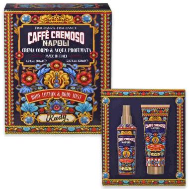 Rudy maioliche set caffÈ body mist 150 ml + crema corpo 250 ml