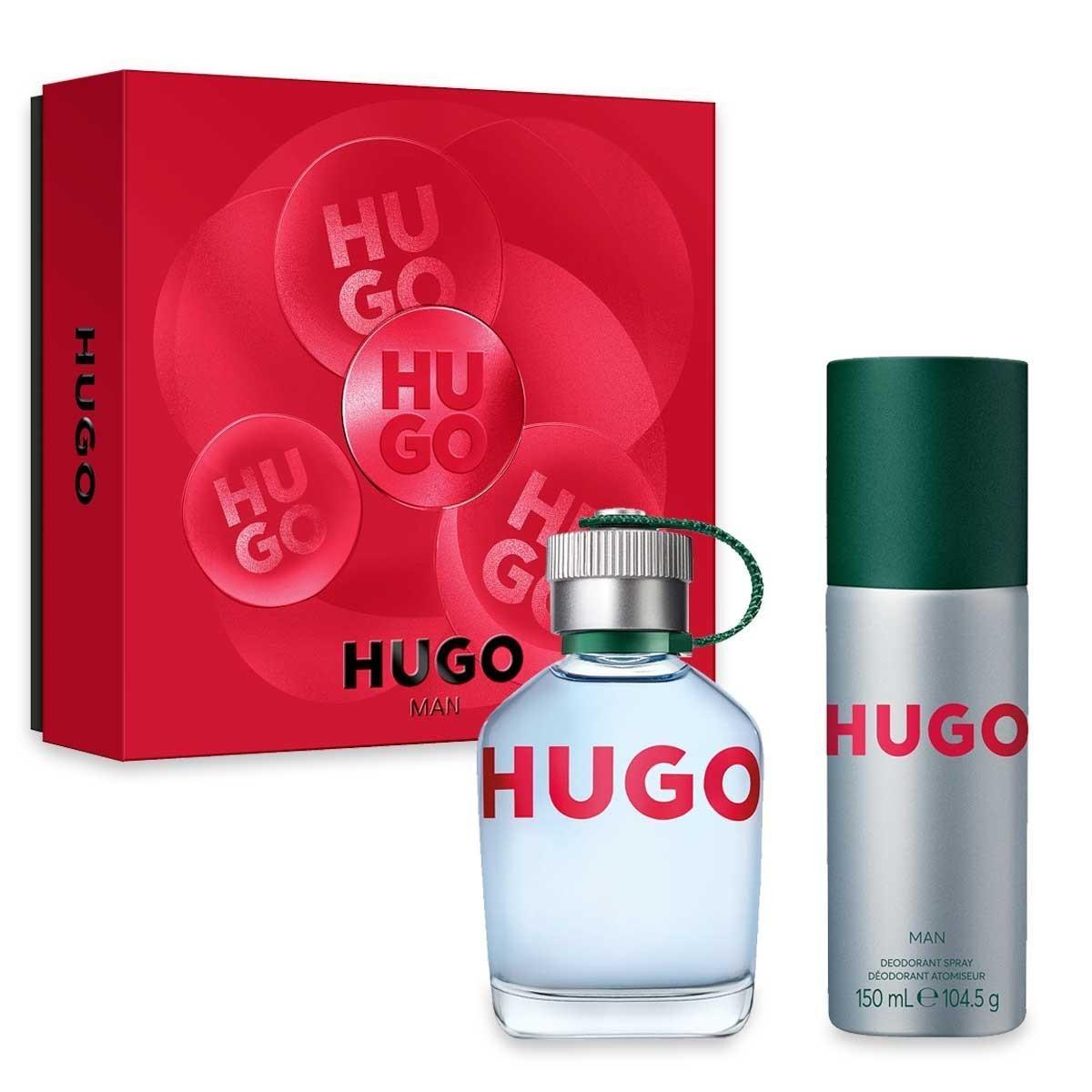 Hugo conf. man edt 75 ml + deo spray 150 ml