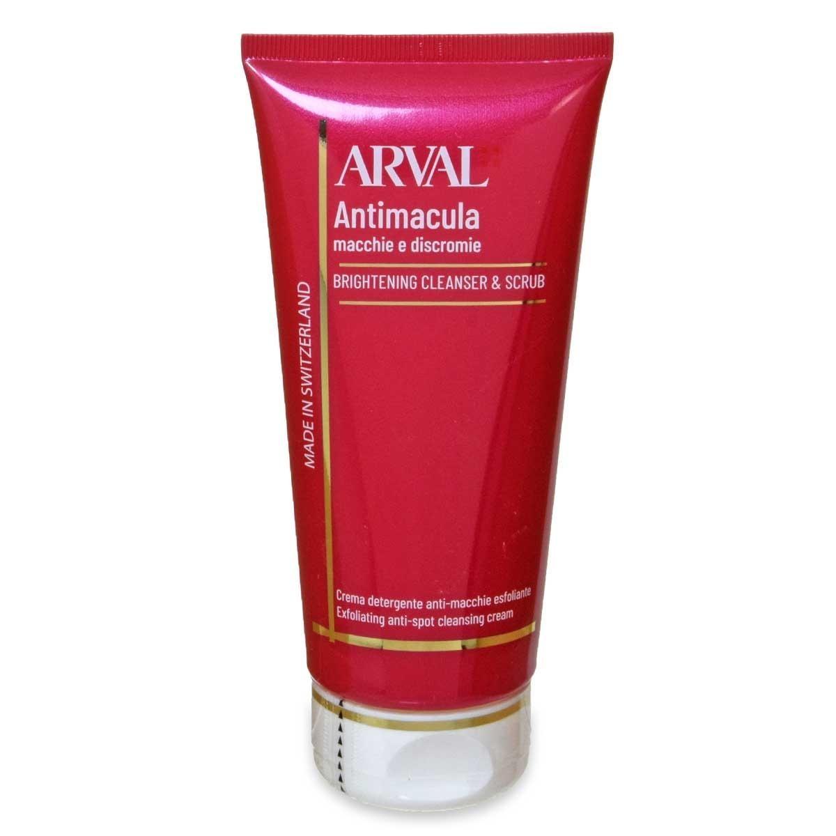 Arval antimacula - brightening cleanser & scrub 175 ml