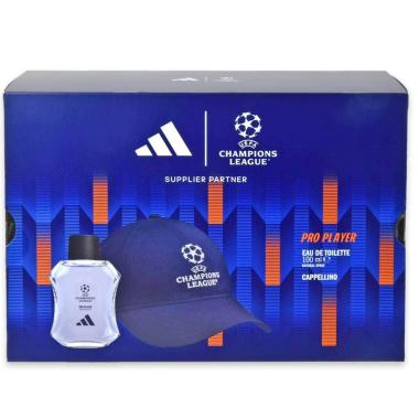 Adidas coffret edt 100 ml + cappello uefa