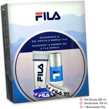 Fila - cfn man deo 150 ml + shower gel 200 ml + 1 braccialetto
