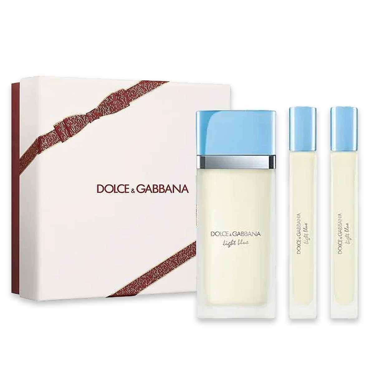 R d&g light blue wom.edt 50 ml+10 ml+10 ml
