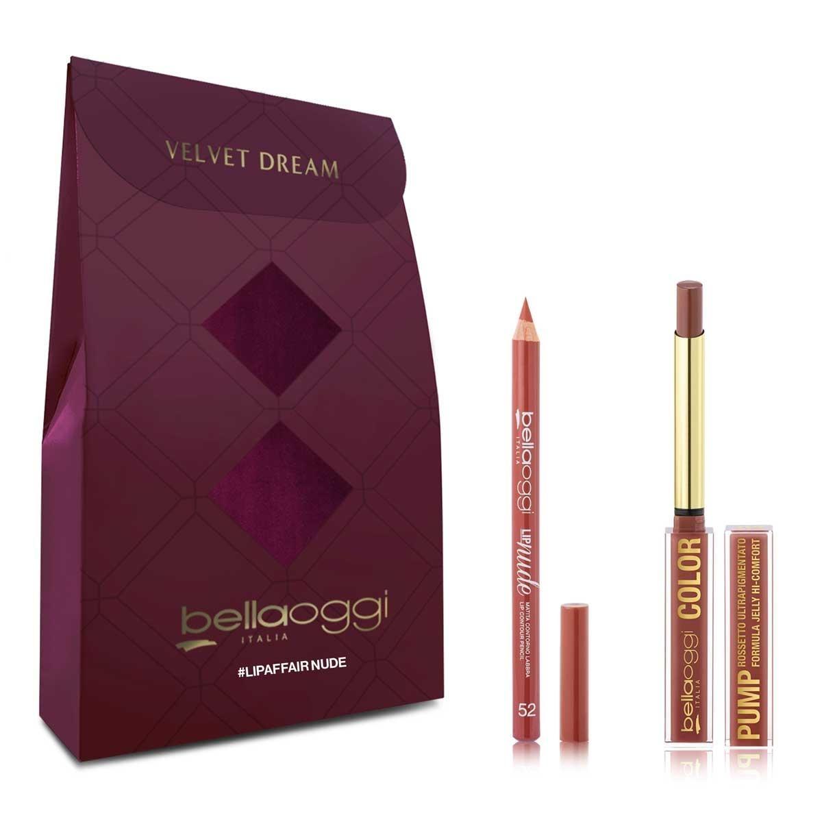 Bella oggi mini kit lip affair nude