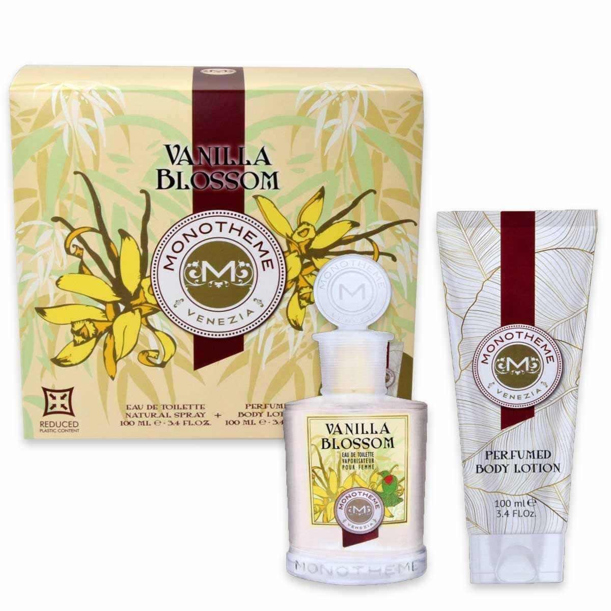 Monotheme vanilla blossom edtv 100ml pour femme + body lotion 100 ml