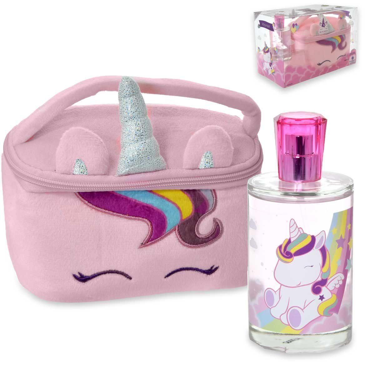 Eau my unicorn fluffy toiletry bag + edt 100 ml