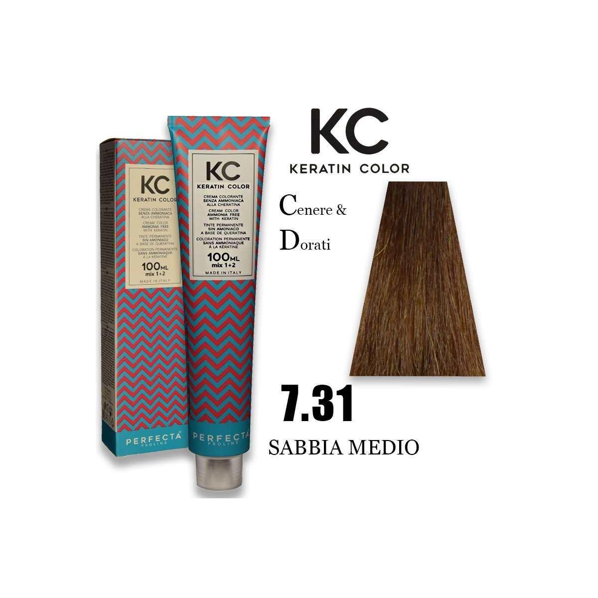 Kc keratin cream color 100 ml 7.31