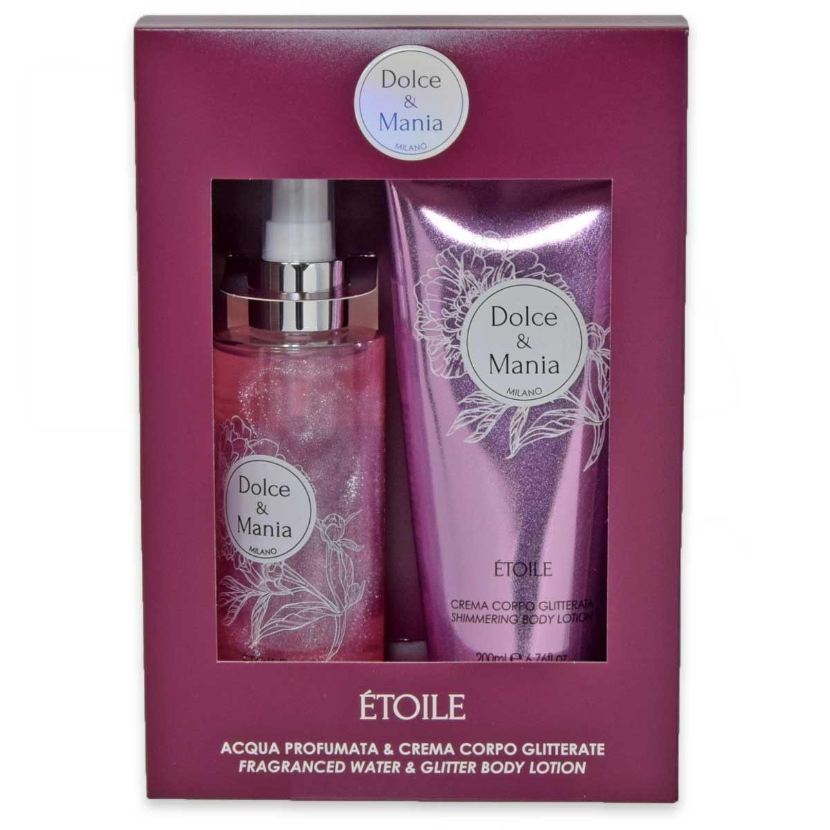 Dolce & mania etoile gift set (acq. prof. 200ml + body lotion 200ml)