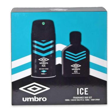 Umbro coffret ice deo spray 150 ml + edt 100 ml