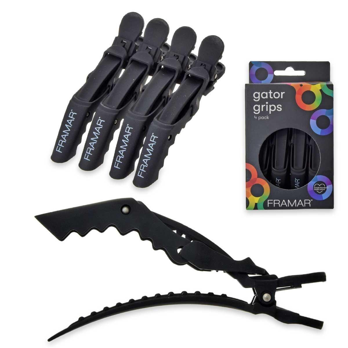 Framar gator grips black 4 pz