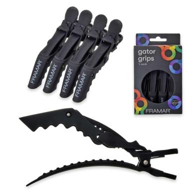 Framar gator grips black 4 pz