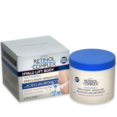 Retinol complex trattamento corpo rimpolpante all'acido jaluronico 250 ml