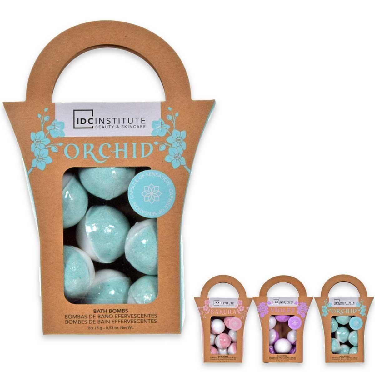 Idc institute zen bath bombs bag 8 x15 gr.  fragr. assort.