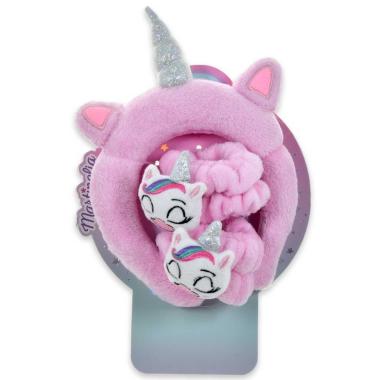Martinelia plush unicorn headband&wristrband