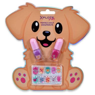 Xplote fun funny puppy perfect nails