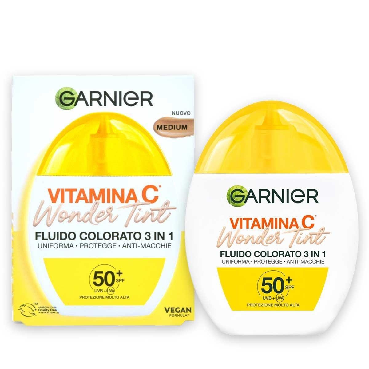 Garnier fluido colorato medium 3 in 1 vitamina c 40ml
