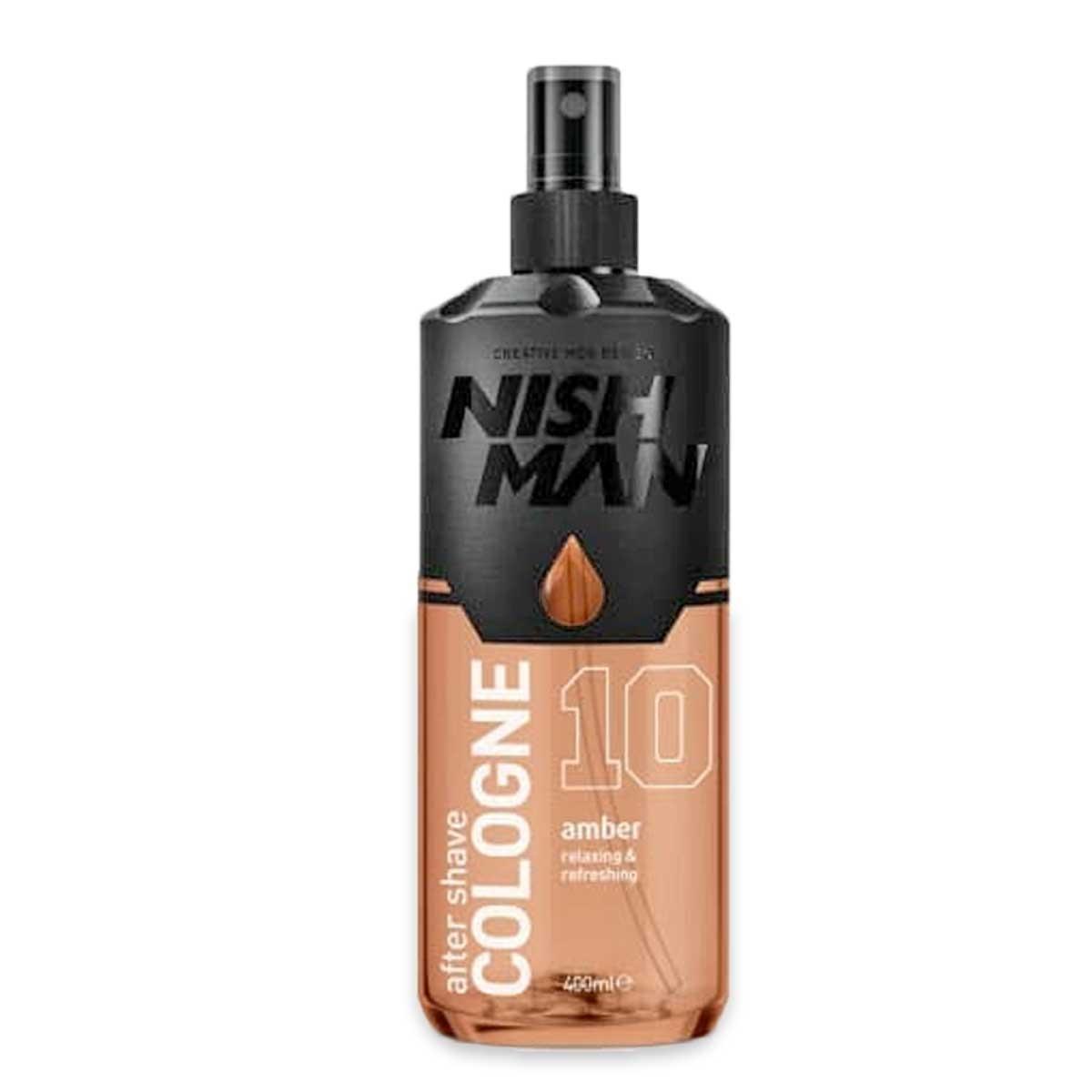 Nishman after shave cologne 10 amber 400 ml