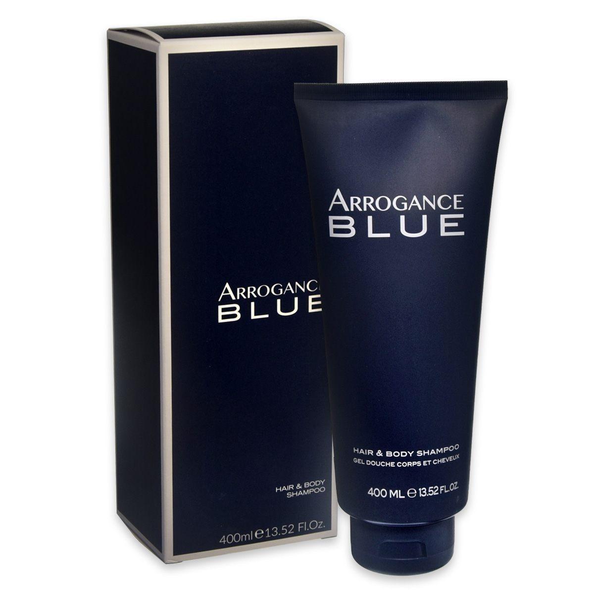 Arrogance blue gel doccia corpo e capelli 400 ml