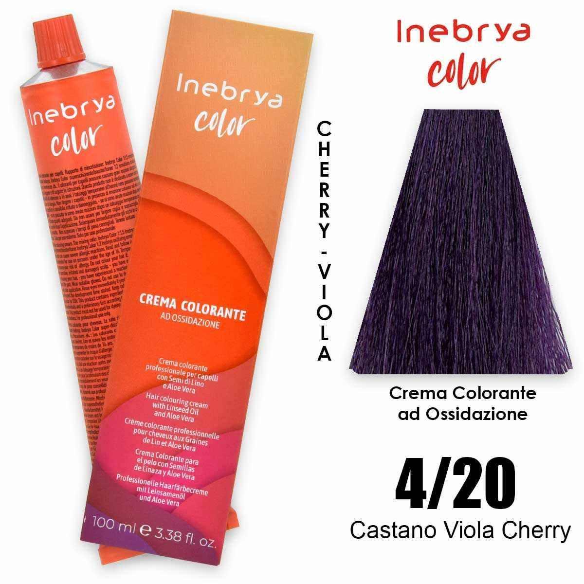 Inebrya color 4/20 100ml