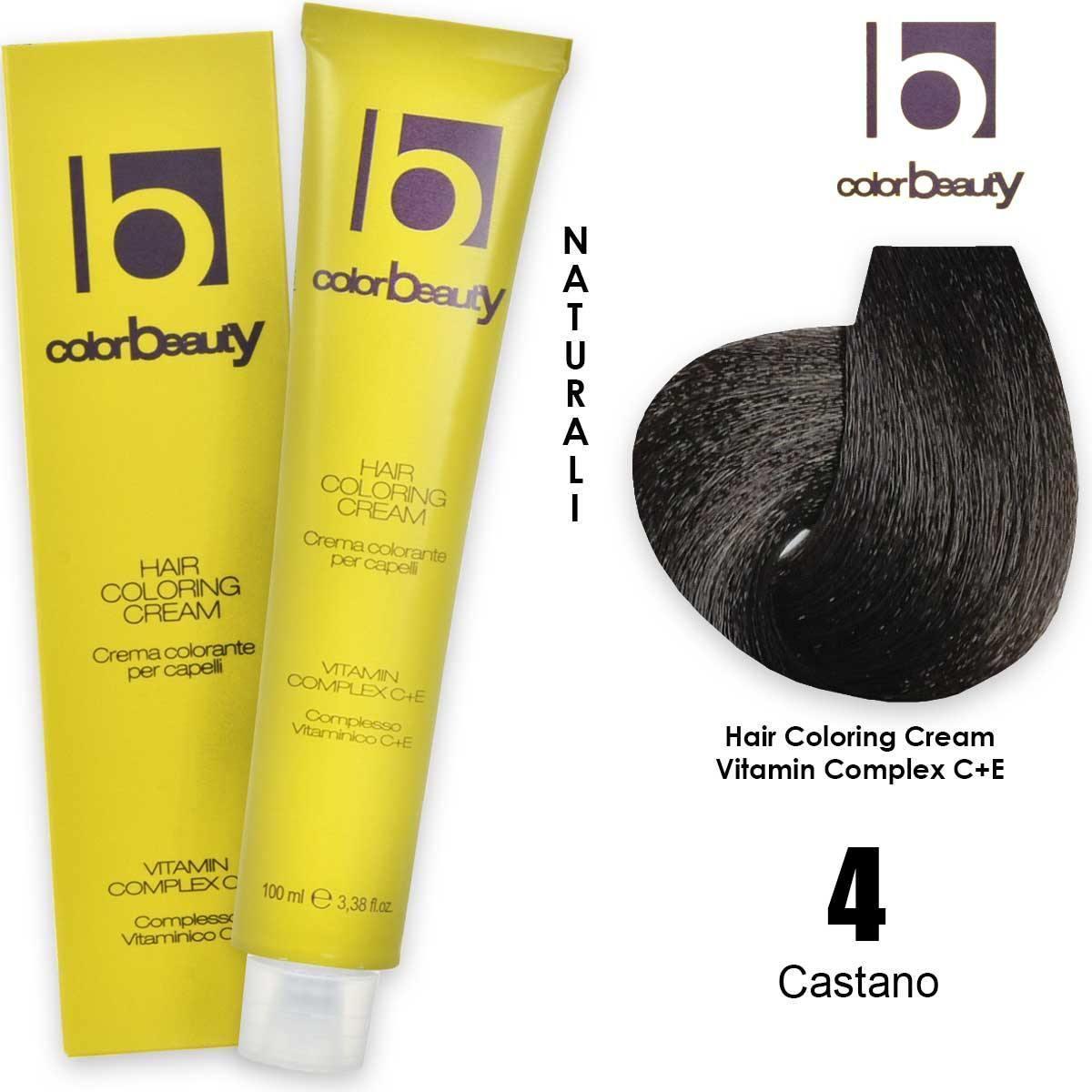 Edelstein colorbeauty tintura 100 ml n. 4 castano