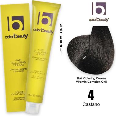 Edelstein colorbeauty tintura 100 ml n. 4 castano