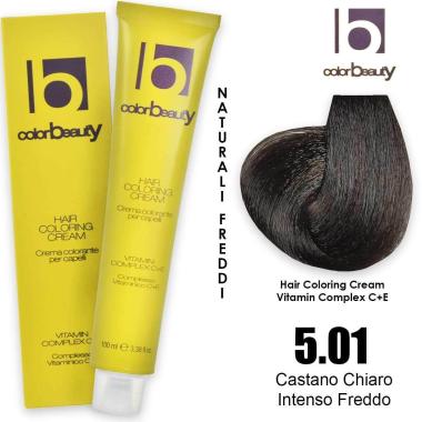 Edelstein colorbeauty tintura 100 ml n. 5.01 castano intenso freddo