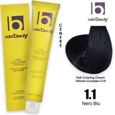Edelstein colorbeauty tintura 100 ml n. 1.1 nero blu