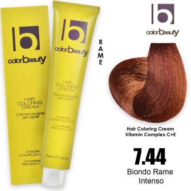 Edelstein colorbeauty tintura 100 ml n. 7.44 biondo rame intenso