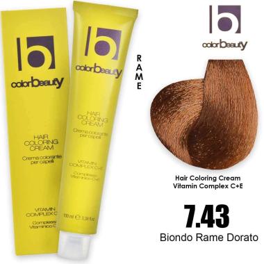 Edelstein colorbeauty tintura 100 ml n. 7.43 biondo rame dorato