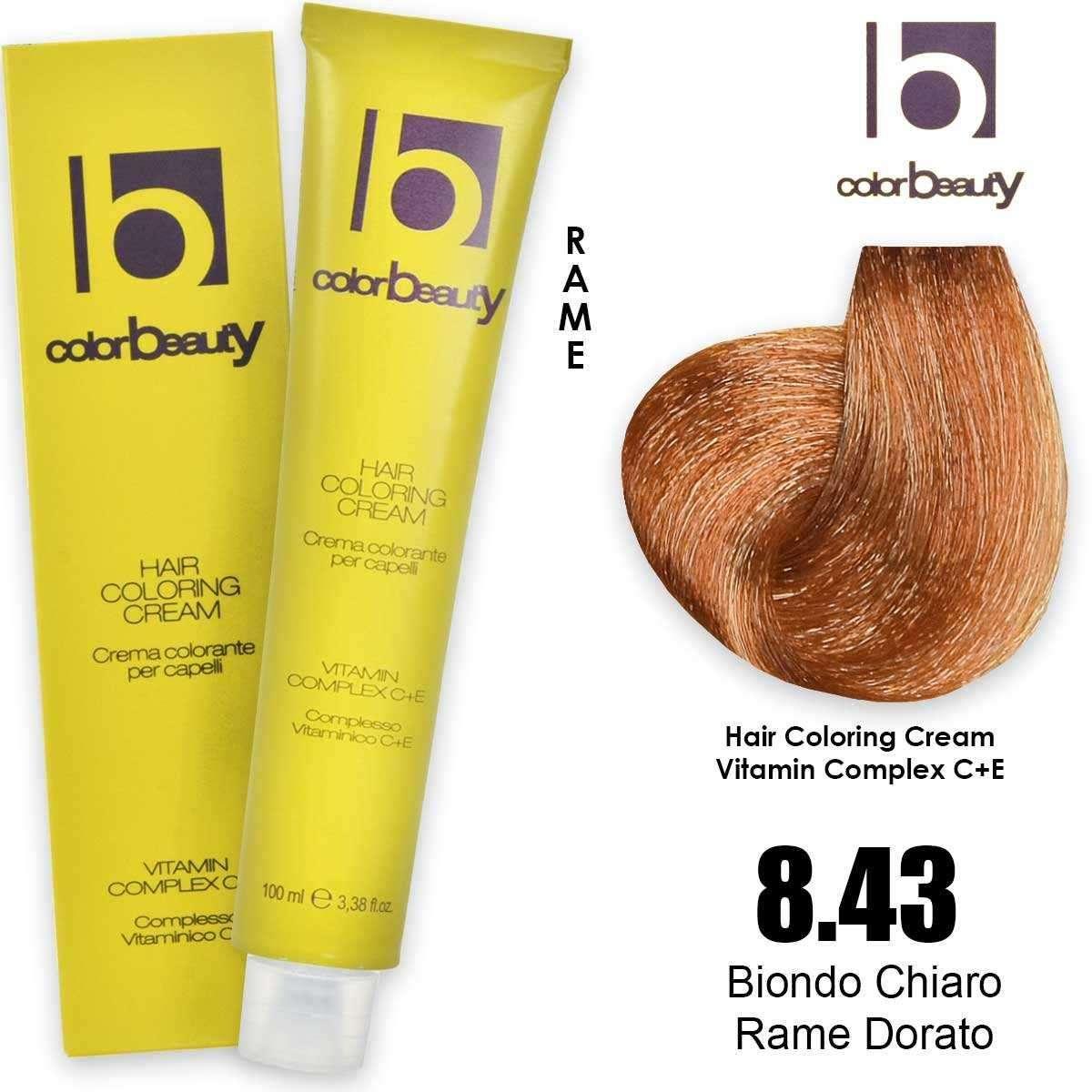 Edelstein colorbeauty tintura 100 ml n. 8.43 biondo chiaro rame dorato
