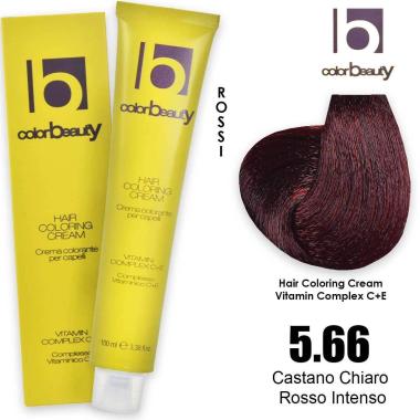 Edelstein colorbeauty tintura 100 ml n 5.66 castano chiaro rosso intenso
