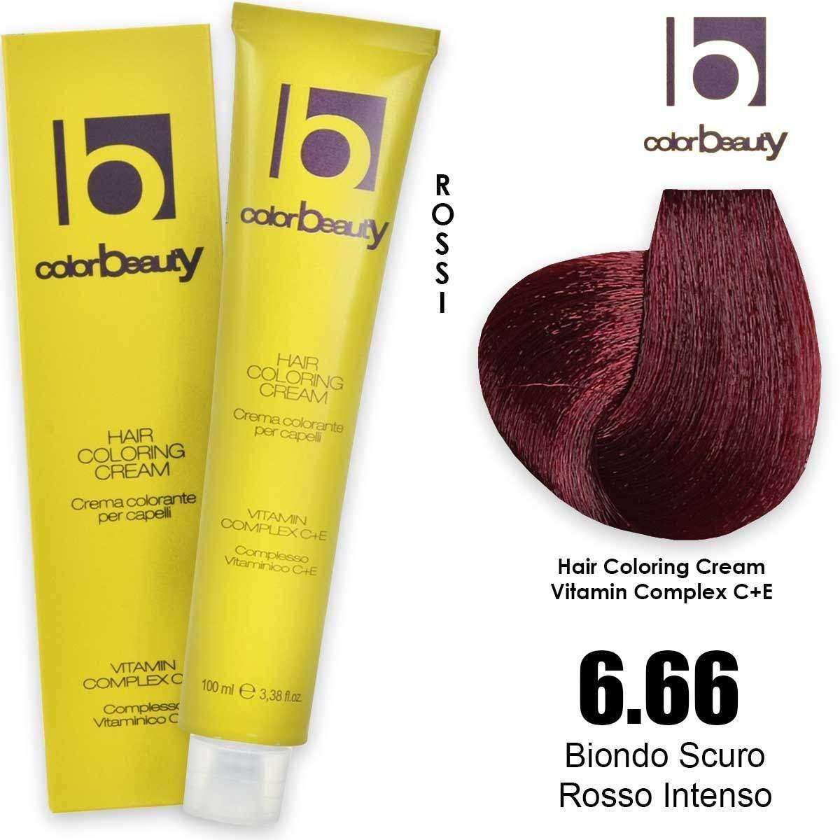 Edelstein colorbeauty tintura 100 ml n 6.66 biondo scuro rosso intenso
