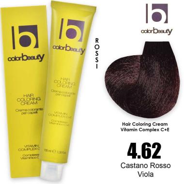 Edelstein colorbeauty tintura 100 ml n 4.62 castano rosso viola