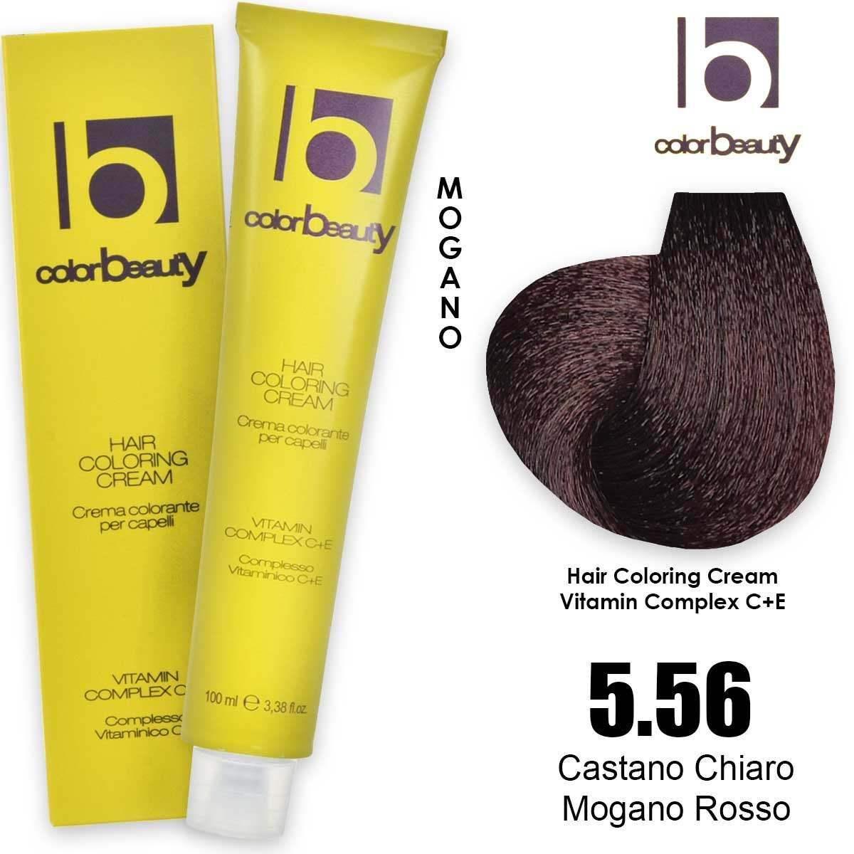 Edelstein colorbeauty tintura 100 ml n 5.56 castano chiaro mogano rosso