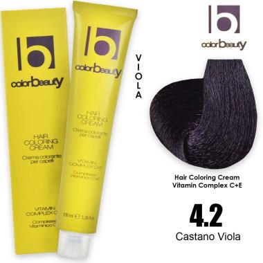 Edelstein colorbeauty tintura 100 ml n 4.2 castano viola