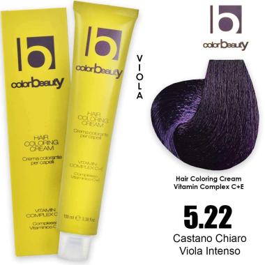 Edelstein colorbeauty tintura 100 ml n 5.22 castano chiaro viola intenso