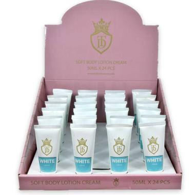 Expo creme mani 50 ml white composto da 24 pz