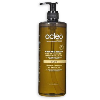 Ocleo  olio da massaggio termico cellulite 500 ml