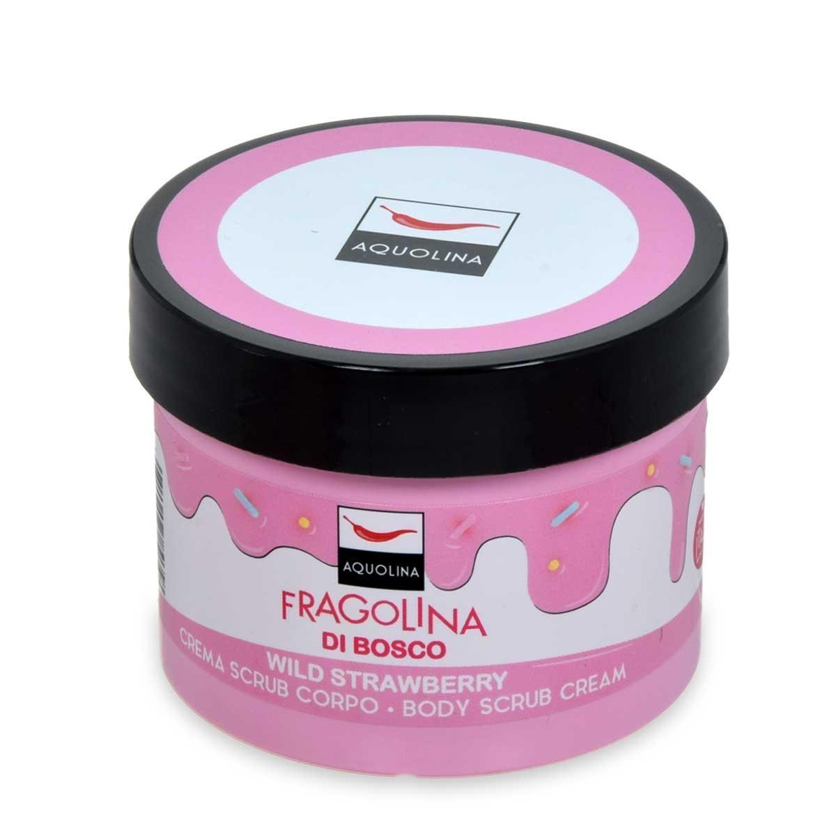Aquolina scrub corpo fragolina di bosco 200 gr