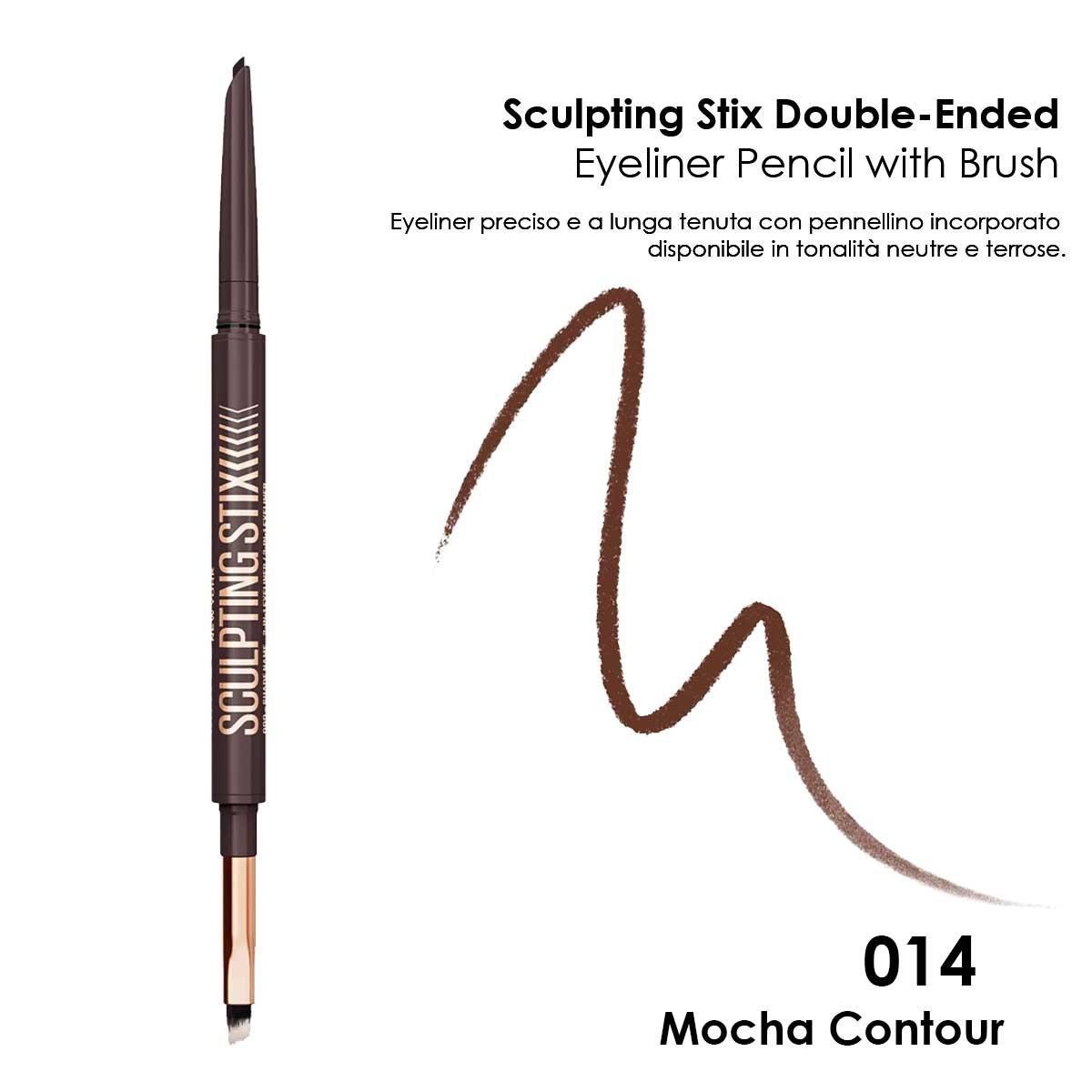 Maybelline matita sculpting stix eyeliner 14 mocha contour