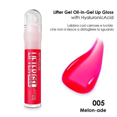 Maybelline lifter gel lip oil 005 melon-ade
