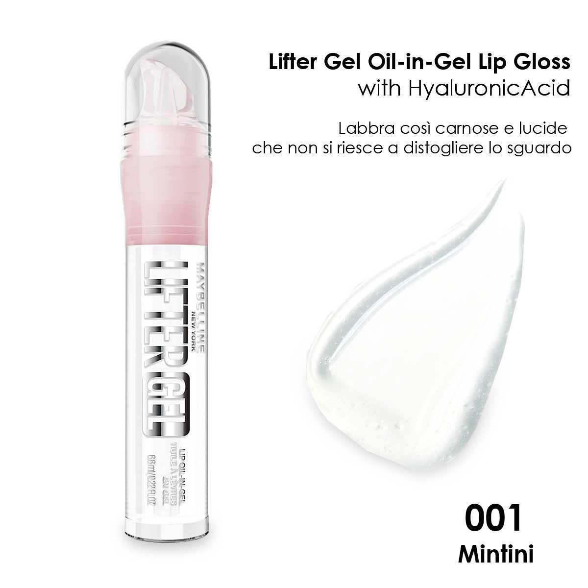 Maybelline lifter gel lip oil 001 mintini