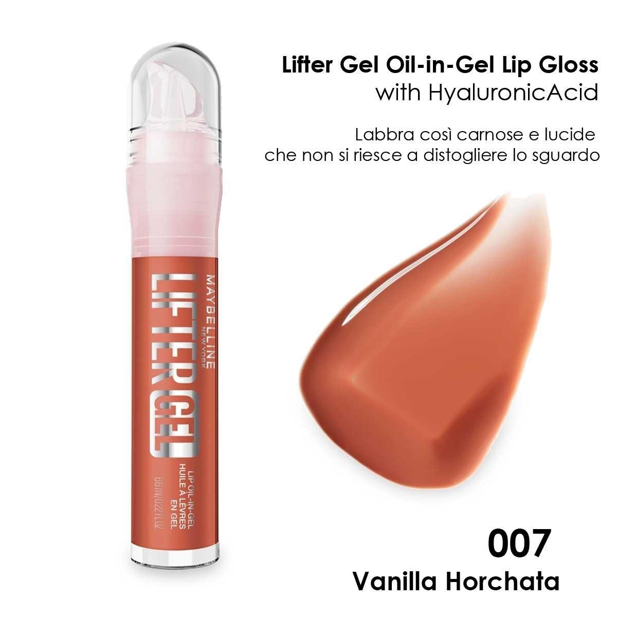 Maybelline lifter gel lip oil 007 vanilla horchata