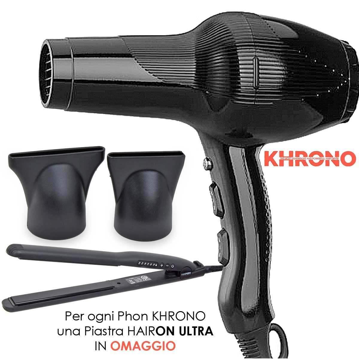 Hairon asciugacapelli flow - the new khrono 2200 watt ac brushless motor