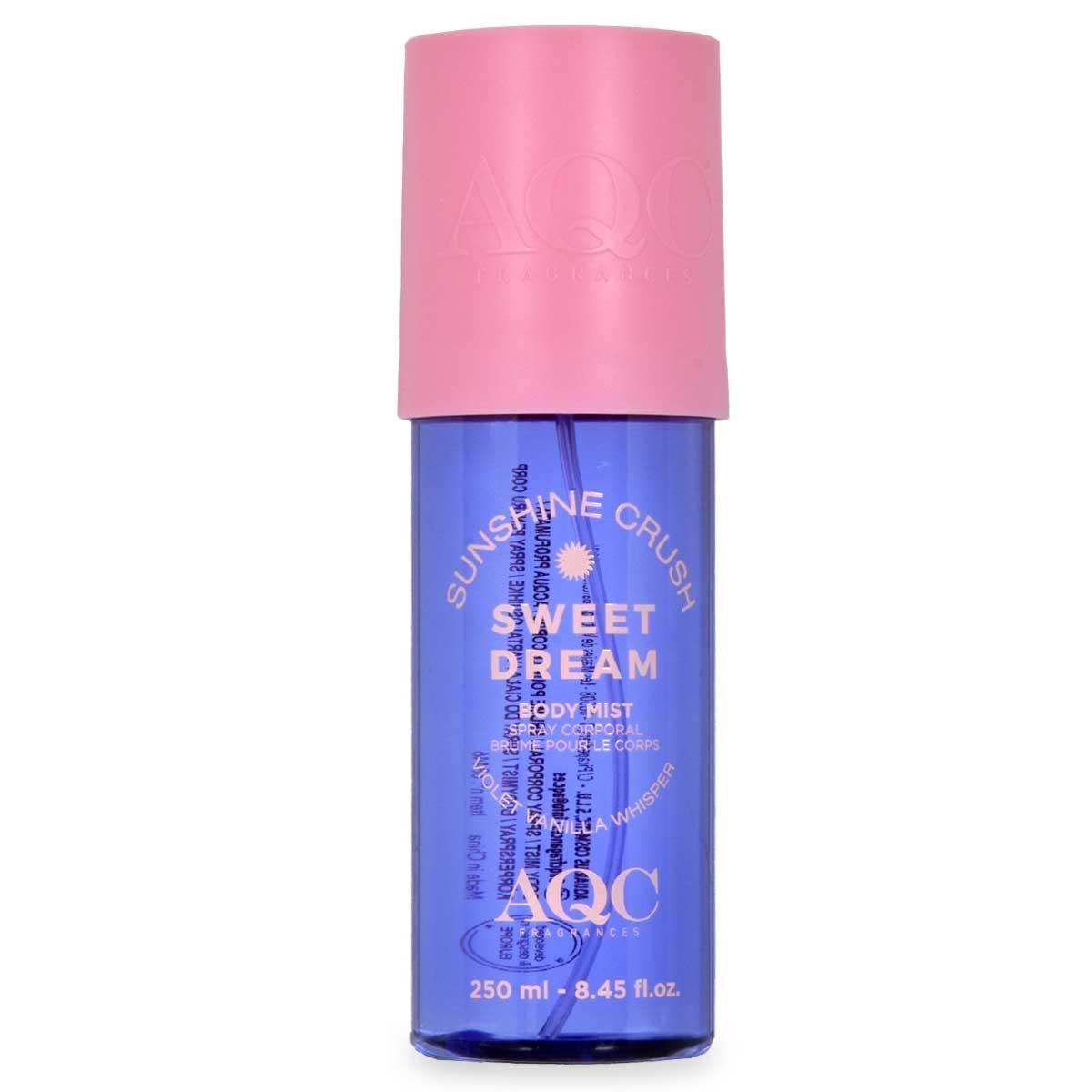 Aqc sweet dream vanilla whisper body mist 250ml