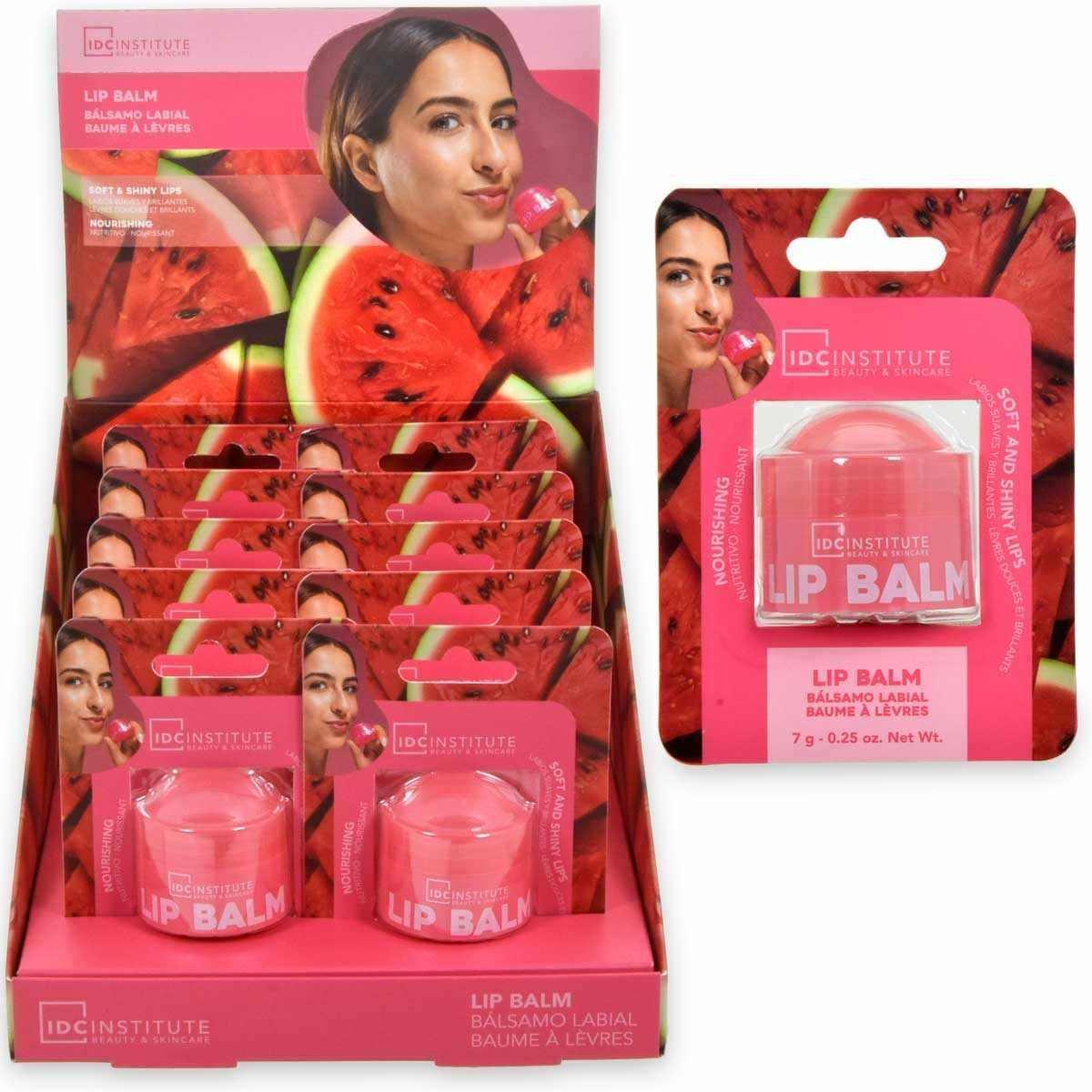 Idc institute fresh drops- watermelon lip balm