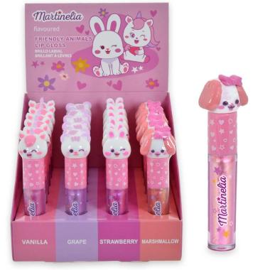 Martinelia friendly animals lip gloss