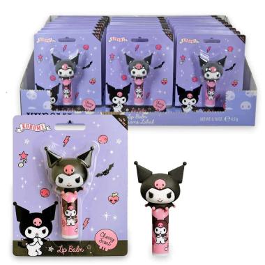 Lip balm w / 3d topper 4,5 gr kuromi