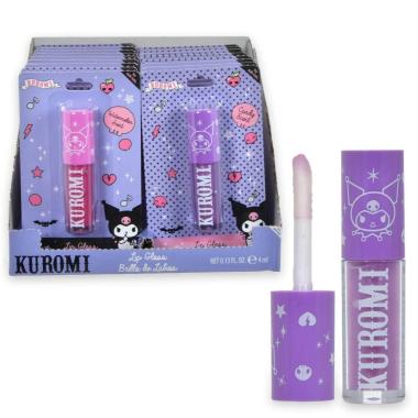 Assorted display kuromi blister lip gloss 4 ml